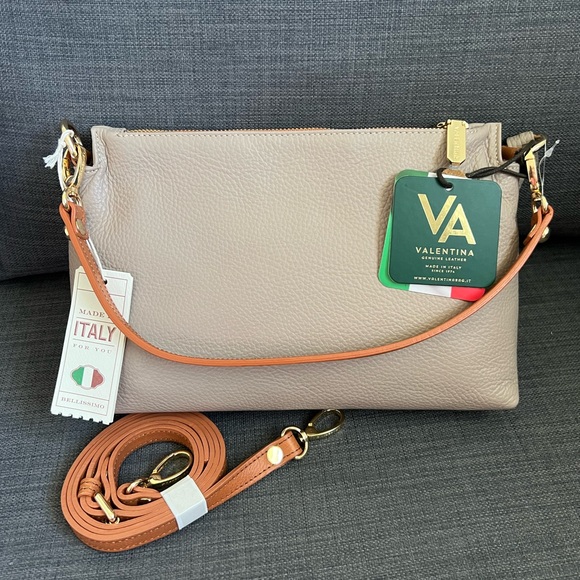 NWT VALENTINA CROSSBODY SHOULDER BAG CLUTCH - Picture 1 of 10
